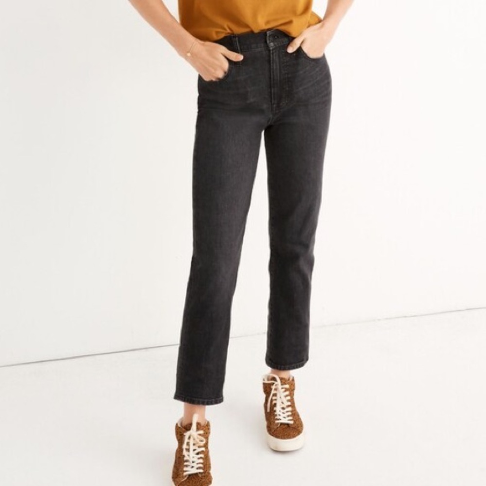 Madewell perfect vintage crop Jean